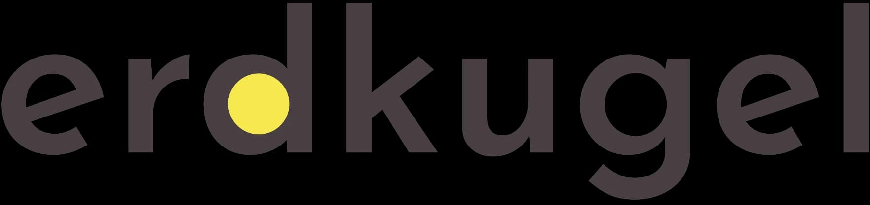 erdkugel logo text